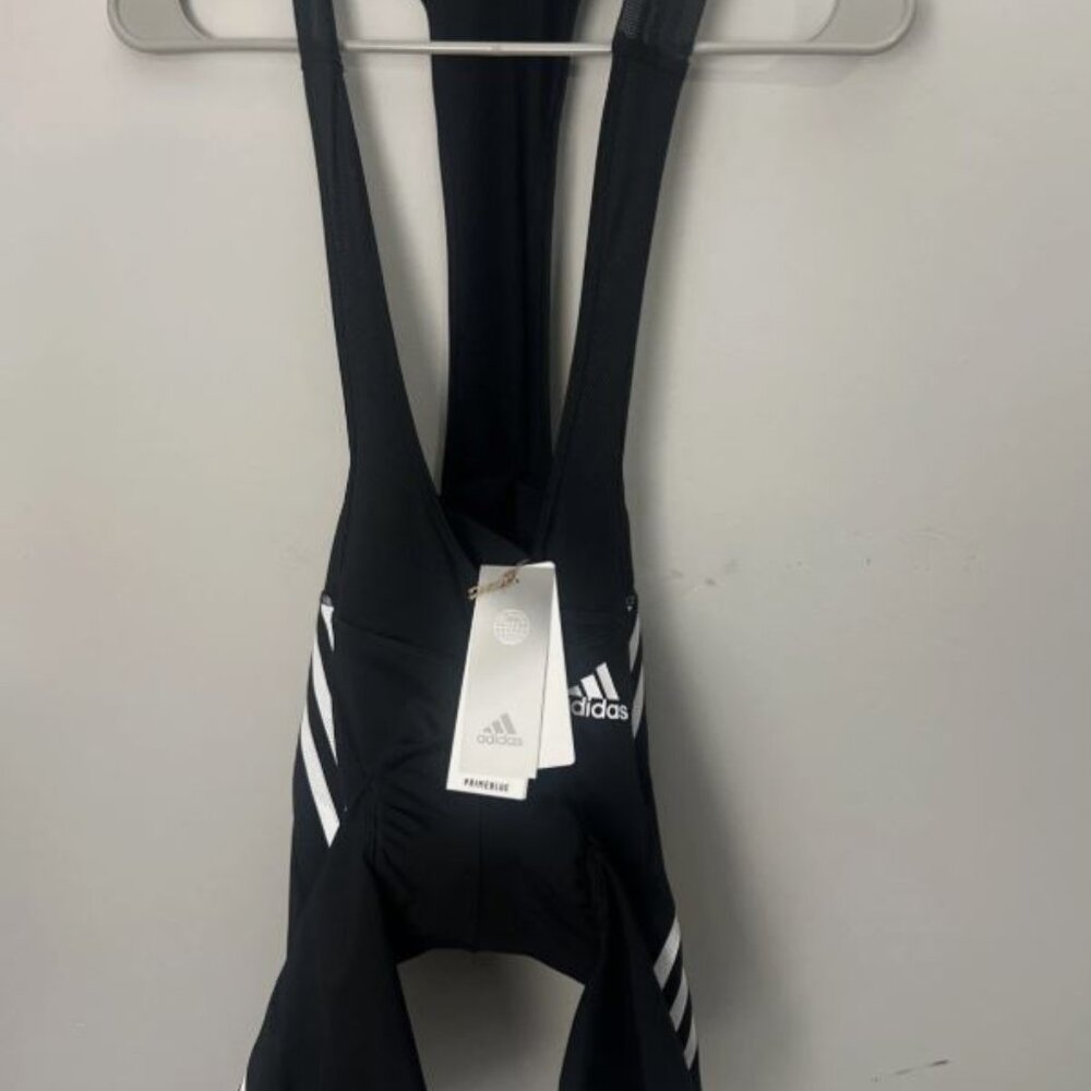 Adidas Womens Black The Bib Tights Padded Cycling Ciclismo Shorts Size Small - Picture 9 of 10